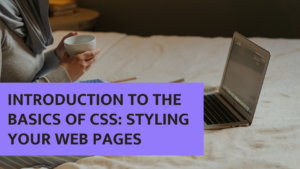 Introduction to the Basics of CSS: Styling Your Web Pages